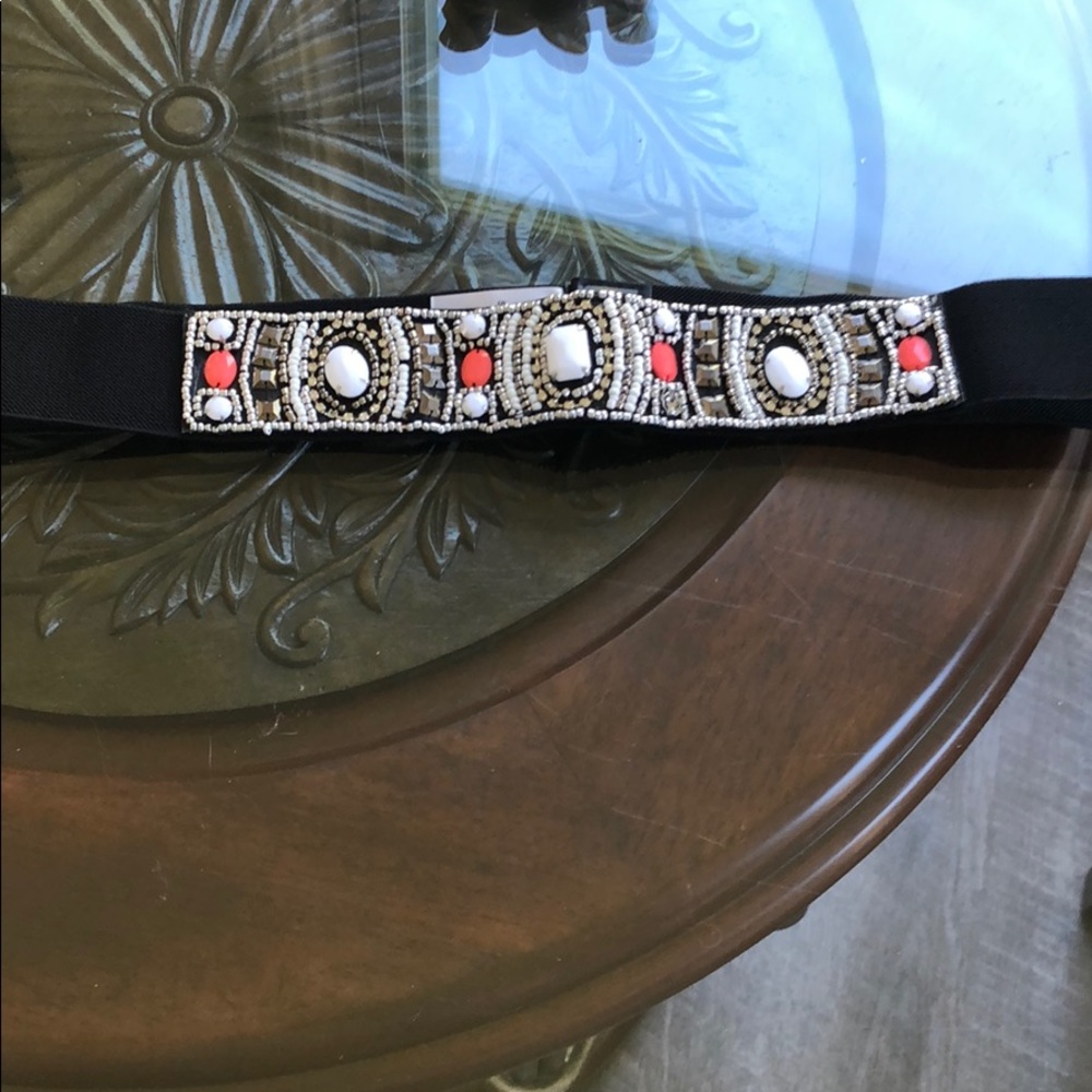 Stretchy Beaded Belt